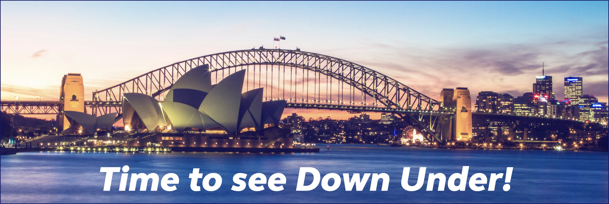USA Eagles Tours - Time to see Down Under!